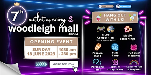 Hangout Day @ Woodleigh Mall (Grand Opening) primary image