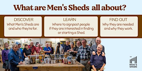 Imagen principal de Men's Sheds - What are they all about?