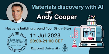 Materials Discovery with AI with Andy Cooper |LateNightConferenceWithWH3x06