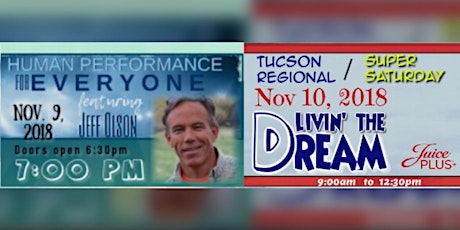 JEFF OLSON - HUMAN PERFORMANCE for EVERYONE! & REGIONAL - LIVIN' THE DREAM! primary image