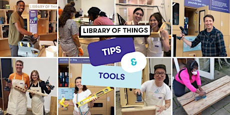 Tips & Tools: DIY skills drop-in with Hammersmith Library of Things  primärbild