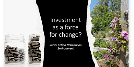 Social Action Network on Environment:  Investment  as a force for change?