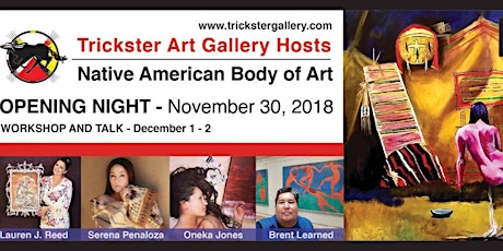 Native American Body of Art - Exhibit Opening and Workshops primary image