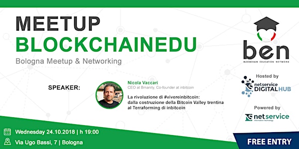 BOLOGNA - BlockchainEdu Meetup #1