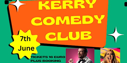 Kevin Mc Gahern (Dancing with the Stars) Headlines Kerry Comedy Club!!!