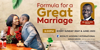 Formula for a great marriage
