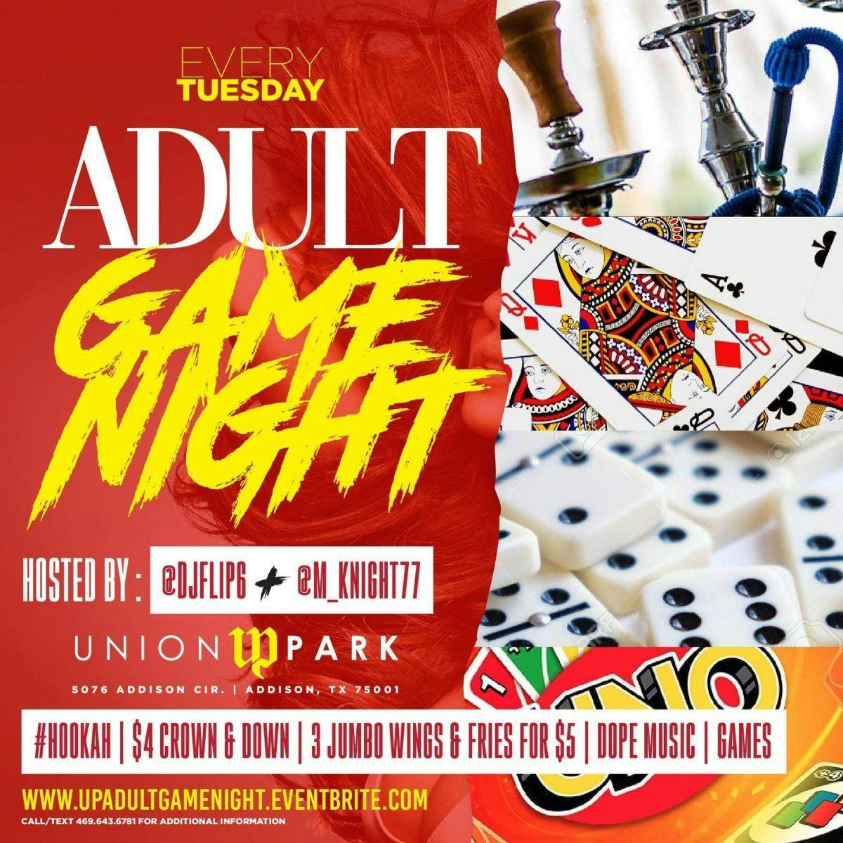 #AdultGameNight at Union Park