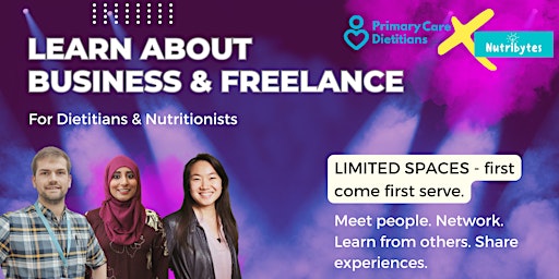 Launch your freelance career in nutrition or dietetics primary image