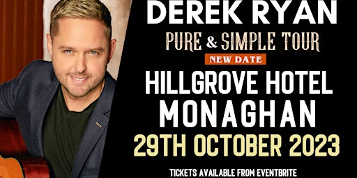 Derek Ryan - Hillgrove Hotel, Monaghan primary image