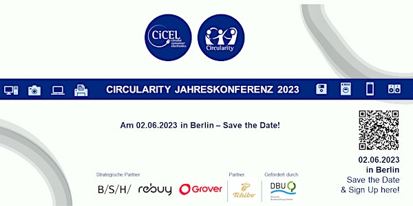 Circularity Jahreskonferenz 2023 - Circular Consumer Electronics