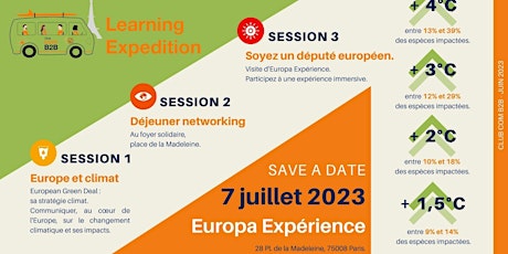 [CLUBCOMB2B] Learning Expedition 2 - Europe et Climat