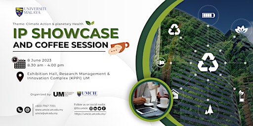 IP Showcase and Coffee Session - UM Research Gallery 2023