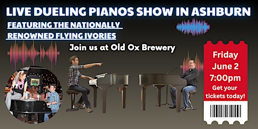 Special Dueling Pianos Performance at Old Ox Brewery primary image