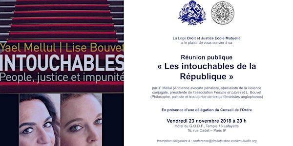 Réunion publique du 23 novembre 2018 « Les Intouchables de la République »