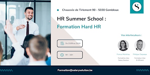 Image principale de HR  Summer School : Formation Hard HR