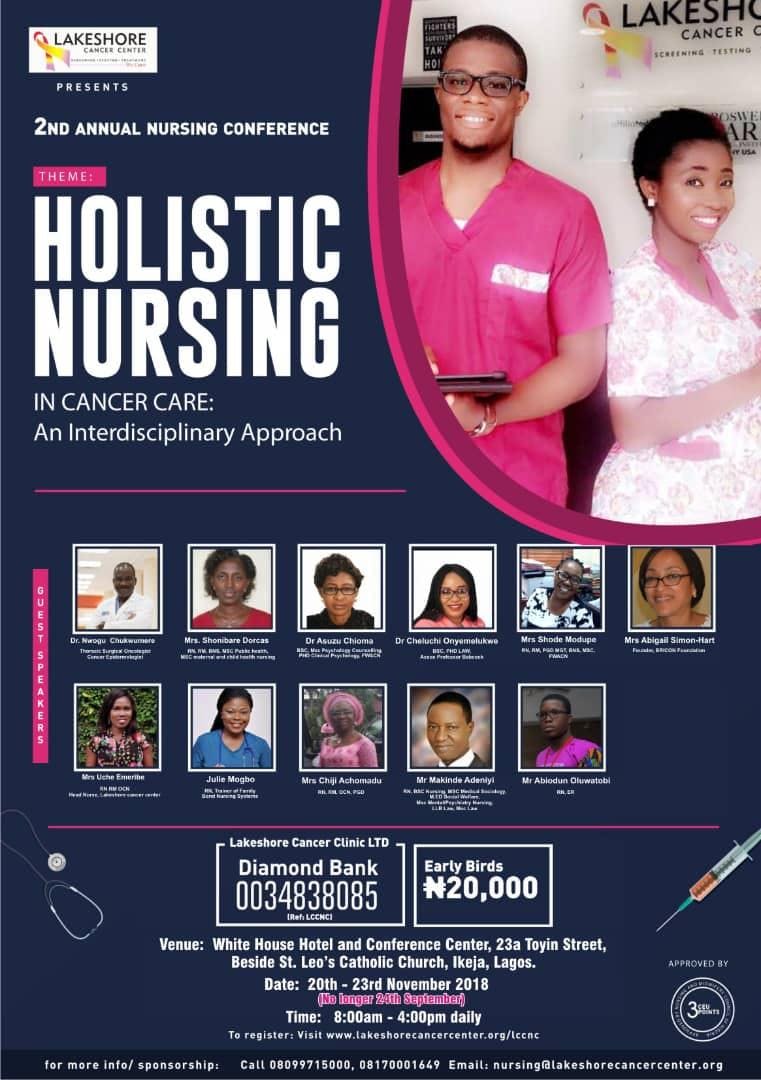 SECOND ANNUAL NURSING CONFERENCE - PAID with 3 CEU Points