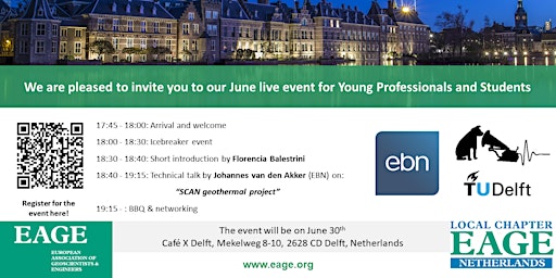 Primaire afbeelding van EAGE Local Chapter Netherlands June YP event