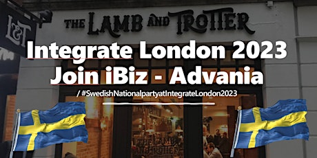 iBiz - Advania - Nationaldagspub på Integrate i London 6 juni!  primärbild