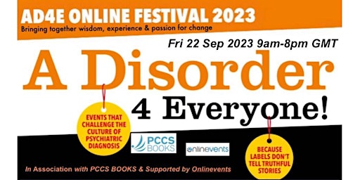 Imagen principal de A Disorder for Everyone!  - The Online Festival 2023