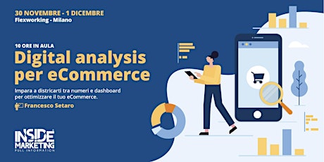 Immagine principale di Corso in digital analysis per eCommerce 