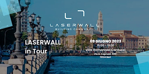 Laserwall in Tour - Bari