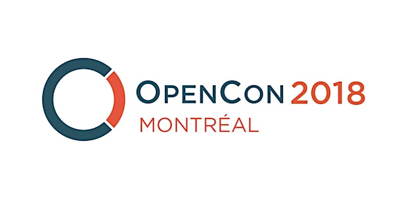 OpenCon Satellite Montréal 2018 