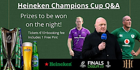 Imagen principal de Heineken Champions Cup Q&A