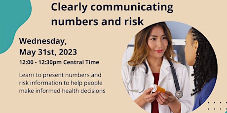 Healthcare Provider Training #5: Clearly communicating numbers and risk