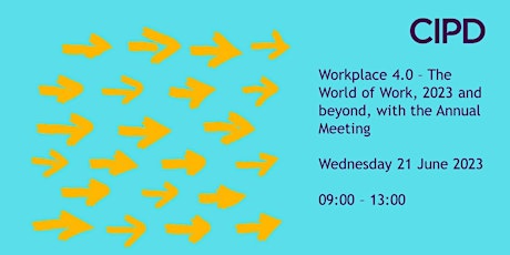 Workplace 4.0 – The World of Work, 2023 and beyond, with the Annual Meeting primary image