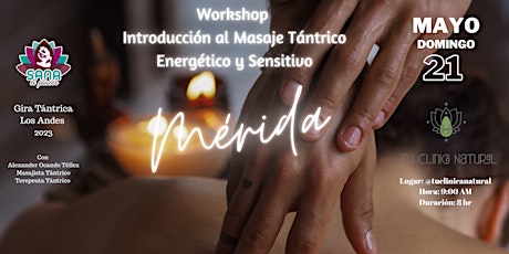 Hauptbild für Workshop Introducción al  Masaje Tántrico Energético y Terapéutico