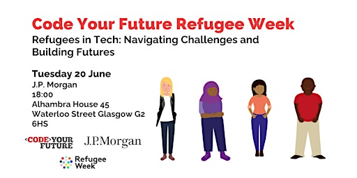 Refugees in Tech: Navigating Challenges, Building Futures (Glasgow) primary image