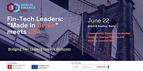 Fin-Tech Leaders: 'Made in Berlin' Meets USA