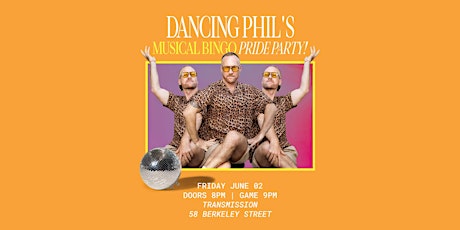 Dancing Phil's Musical Bingo Pride Party primary image