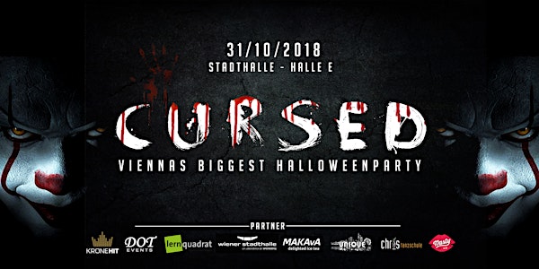 CURSED / Wiens größte Halloweenparty / STADTHALLE / 31.10.