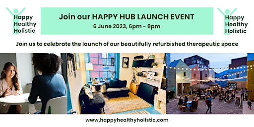 The Happy Hub Launch Event  primärbild