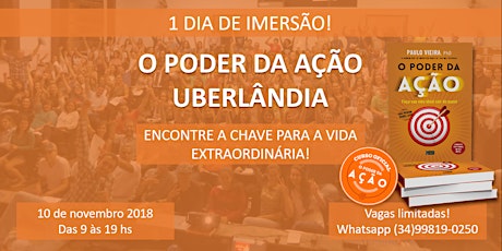 Imagem principal do evento Curso "O Poder da Ação" Uberlândia