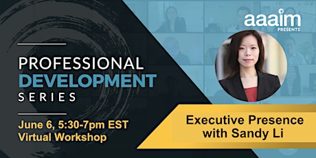 Executive Presence Workshop with Sandy Li, Executive Coach  primärbild