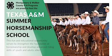 2024 Texas A&M Summer Horsemanship School