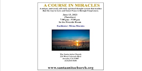 A Course in Miracles Class