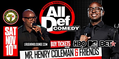 All Def Comedy Live | Starring Henry Coleman primary image