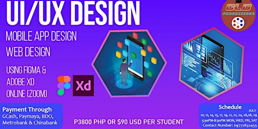 UI/UX DESIGN THINKING FOR BEGINNERS TO ADVANCE CLASS USING FIGMA & ADOBE XD primary image