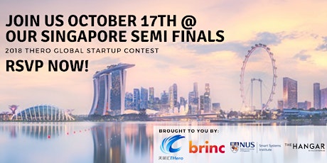 'ARE YOU CHINA READY?' THero Global Startup Contest 2018 - SINGAPORE SEMI-FINALS EVENT primary image