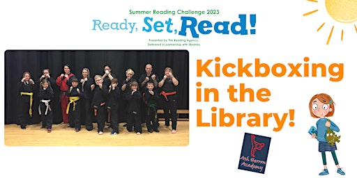 Kickboxing in the Library! primary image