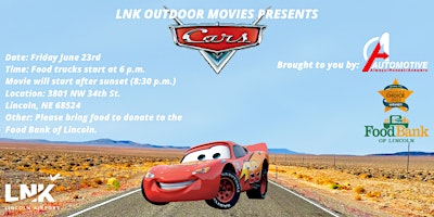 LNK Outdoor Movie: Cars