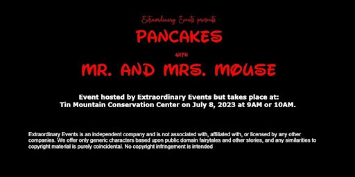 Imagem principal de Pancakes with Mr. and Mrs. Mouse! 9AM