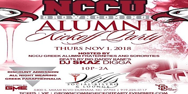 NCCU GrownComing Alumni Kickoff Party