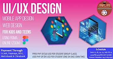UI/UX DESIGN & DESIGN THINKING FOR KIDS & TEENS CLASS USING FIGMA primary image