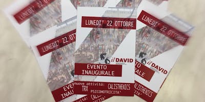 NUOVI CORSI IL DAVID - JESI NUOVI CORSI IL DAVID - JESI