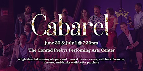 Cabaret 2023 – Saturday, July 1 primary image