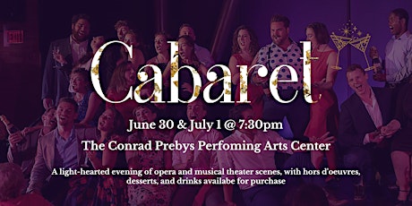 Imagen principal de Cabaret 2023 – Saturday, July 1